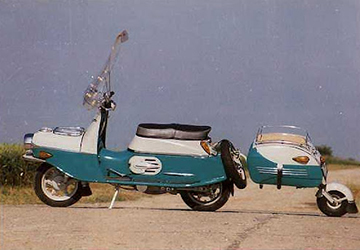 pav 40 motocikla piekabe motorcycle trailer