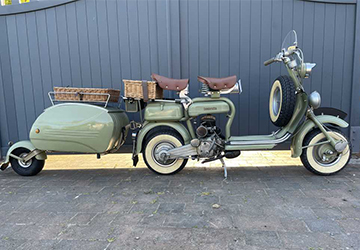 pav 40 motocikla piekabe motorcycle trailer