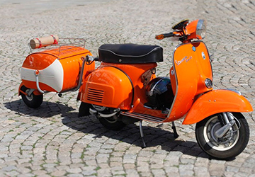 pav 40 motocikla piekabe motorcycle trailer